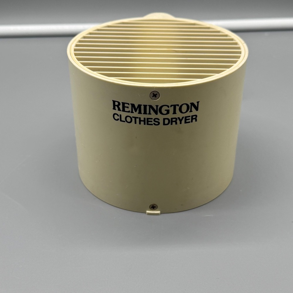 Vintage Remington Clothes Dryer Model CD-1 Portable Electric Mini Dryer Cream